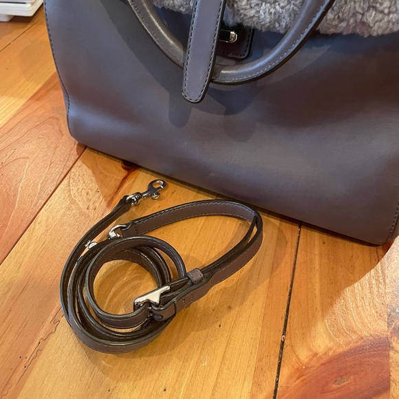 Coach shearling unique handbag - Picture 10 of 11